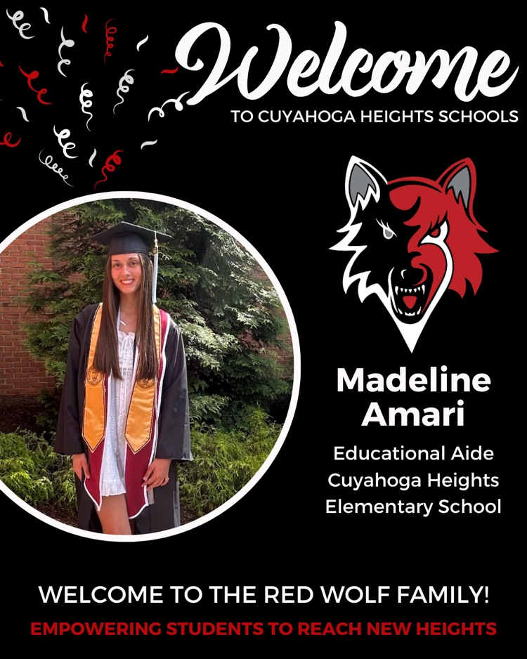 Photo of new staff Madeline Amari 
