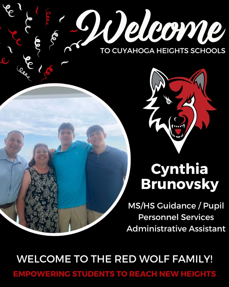 new staff Cindy Brunovsky 