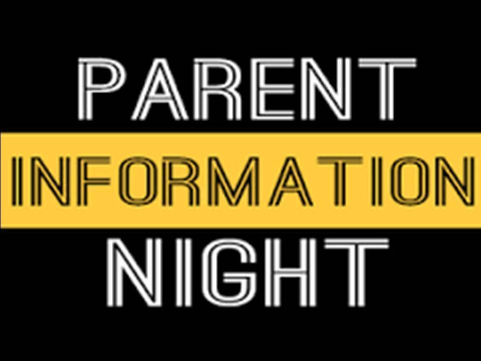 parent information night