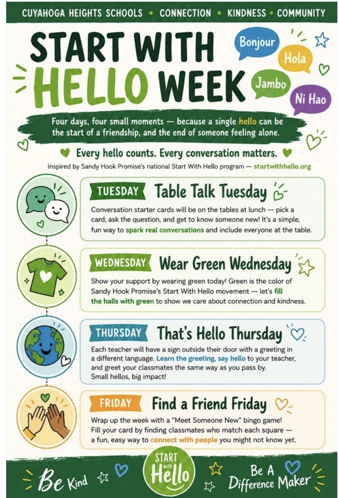 Start With Hello Week
