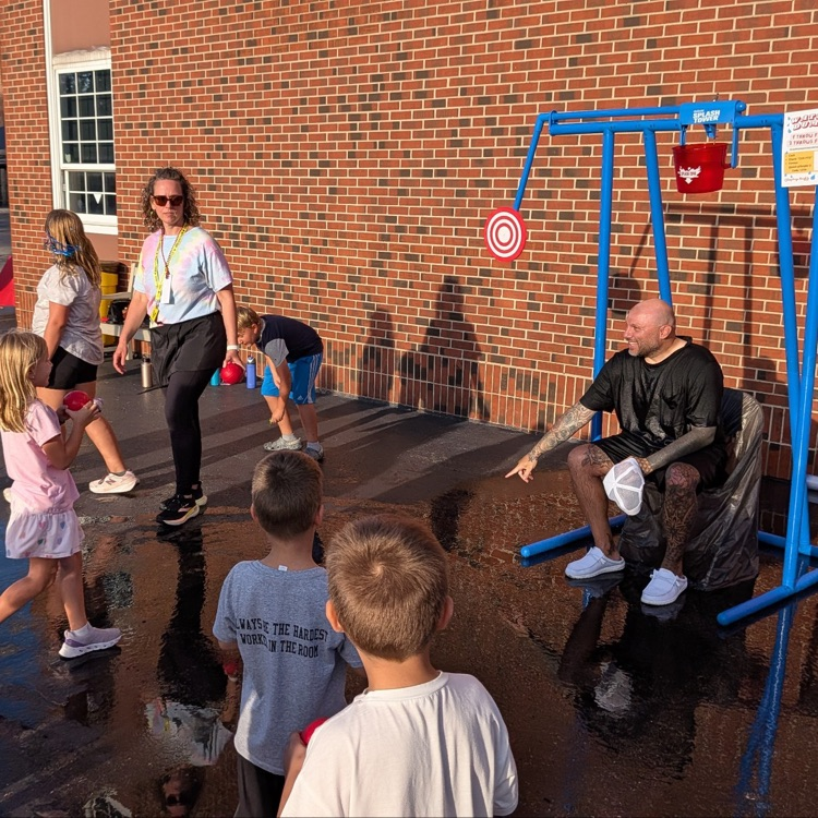dunking Mr. Muccio CHS Treasurer 