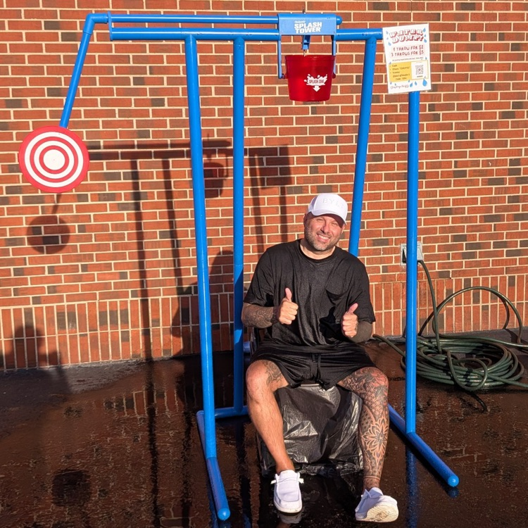 Mr. Muccio gets dunked 