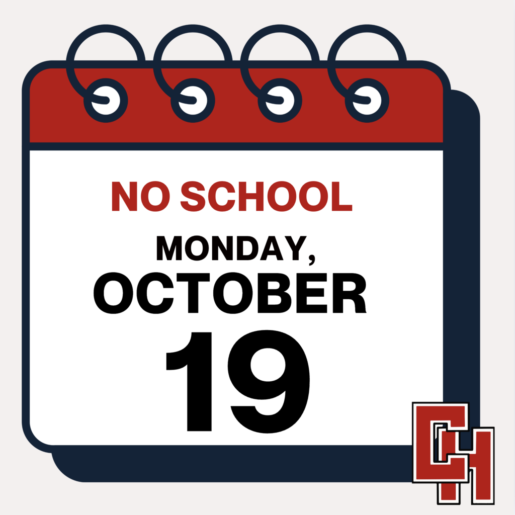 no school on Monday October 19