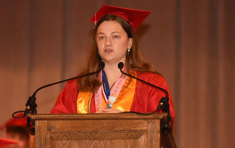 Senior Class President Ana Ratkosky 
