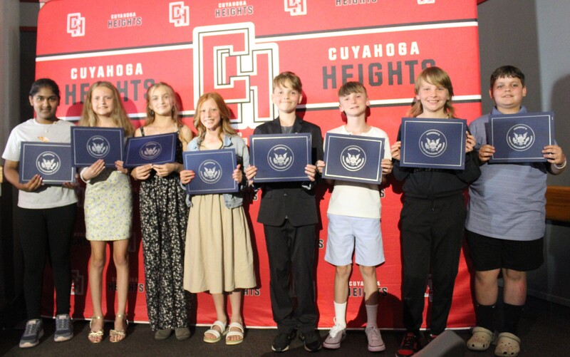 Presiden't Award for Academic Achievement.