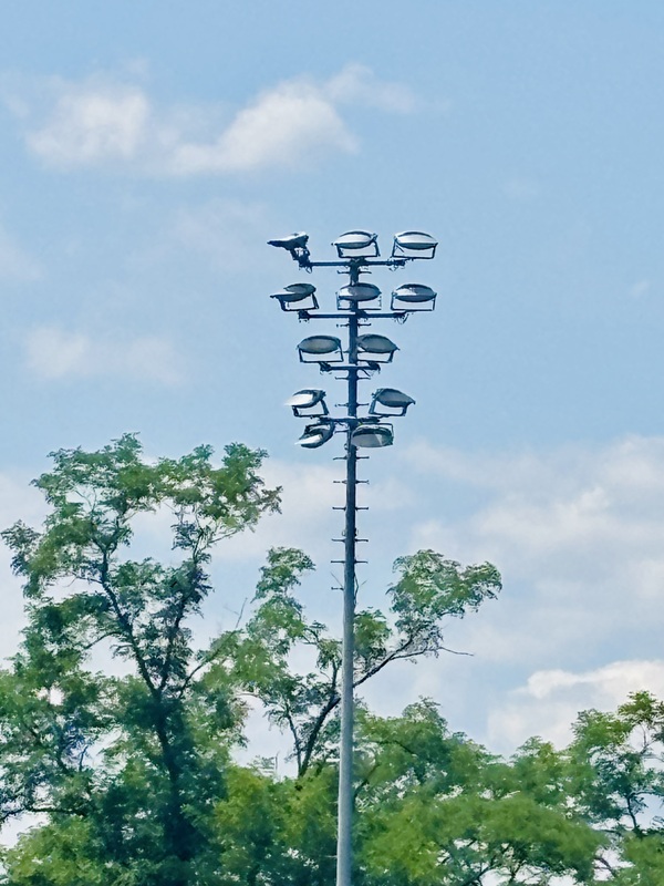 New stadium lights 