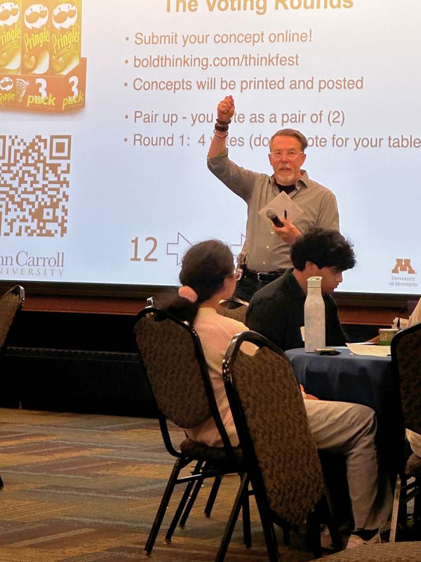 Dr. Jeffrey Stamp leads the workshop.