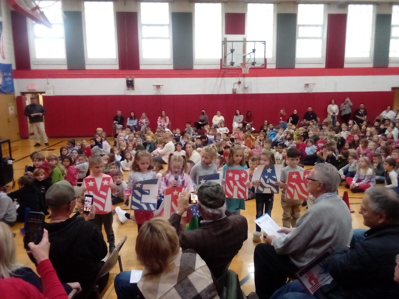 CHES students perform at Veterans' Day Program