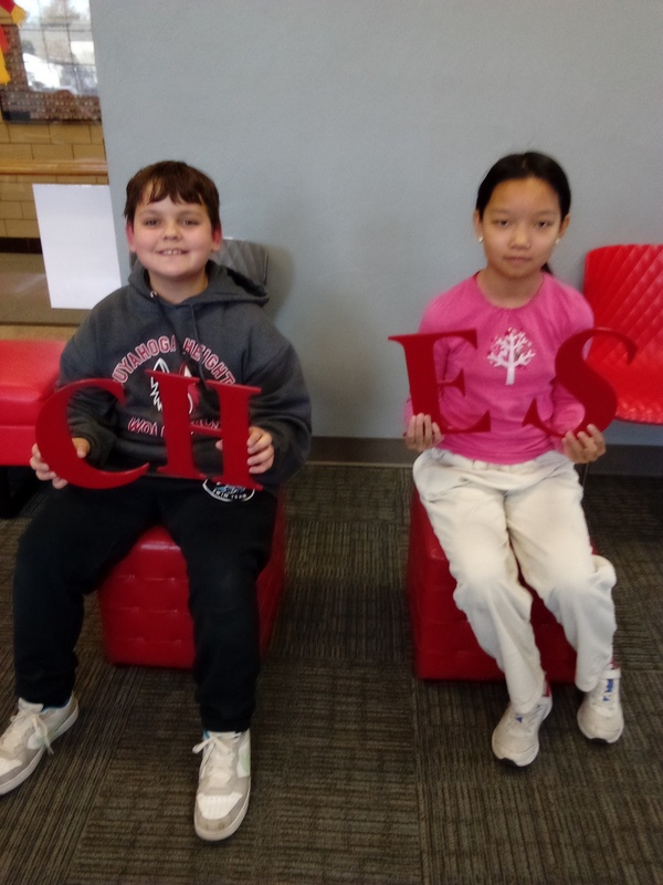 Elementary Students of the Month.