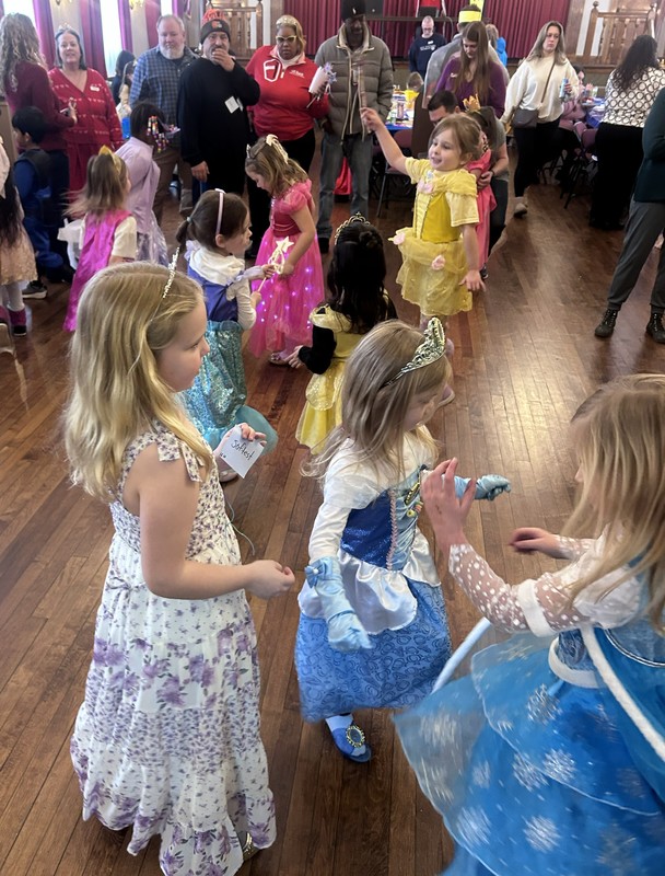 The dance floor at the Royal Ball.