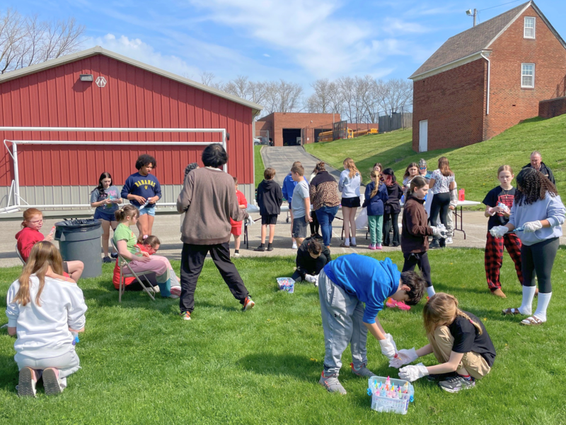 Enjoying time getting to know one another at the Inclusion Mixer. 