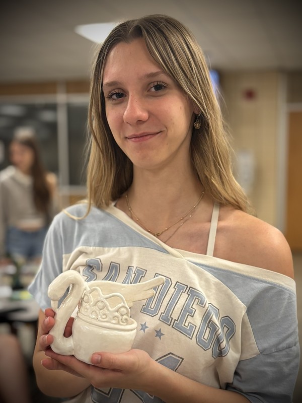 Hannah Jasany, twelfth grade, Coil Swan 