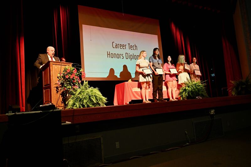 Career Technology Honors Diploma recipients. 
