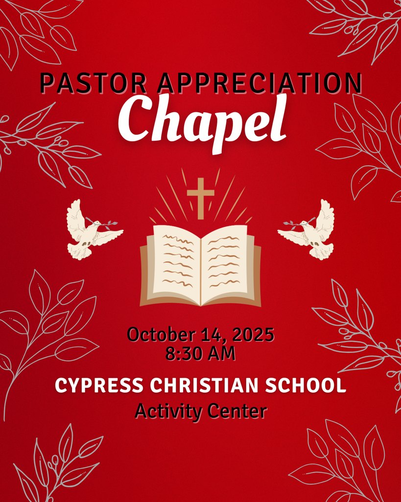 10/14/25 Pastor Appreciation Chapel - CCS Activity Center