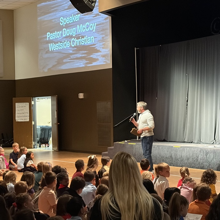 Pastor McCoy speaking