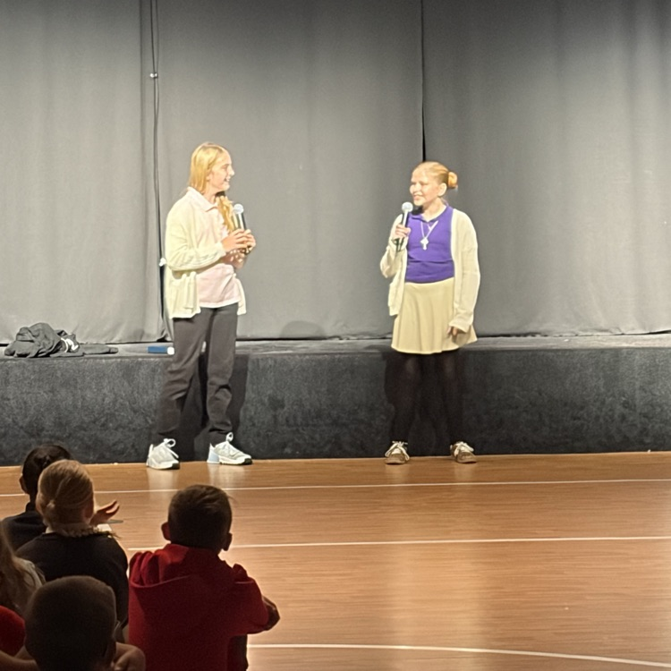 students introducing chapel