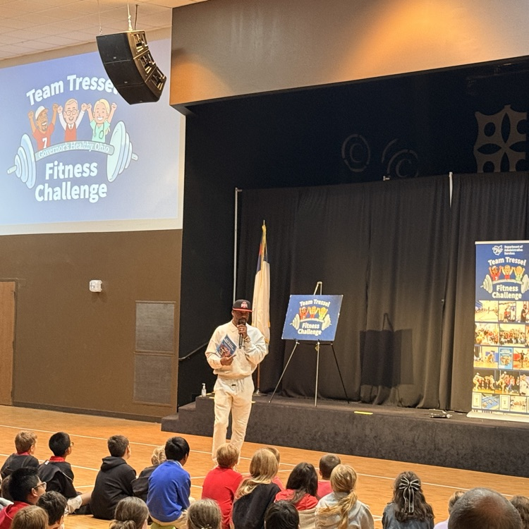Ted Ginn Jr speaking to CCS students