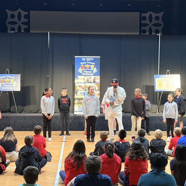 Ted Ginn Jr speaking to CCS students