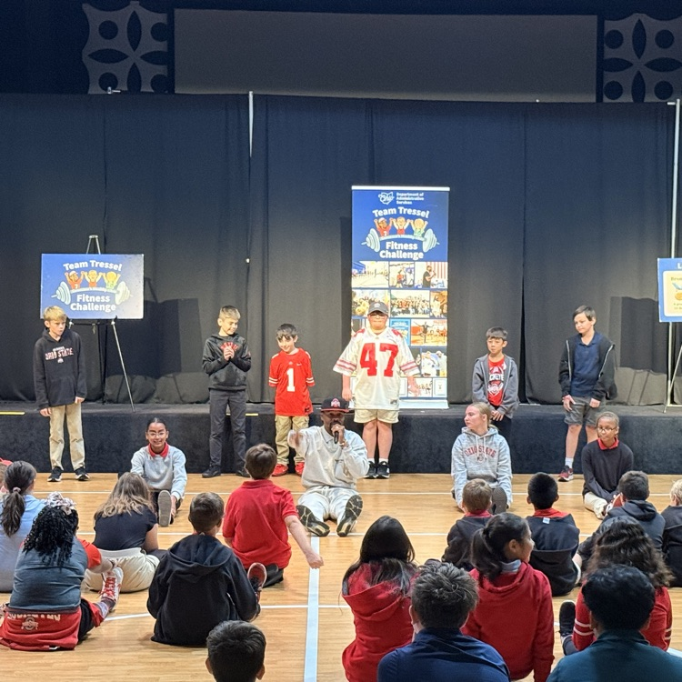 Ted Ginn Jr speaking to CCS students