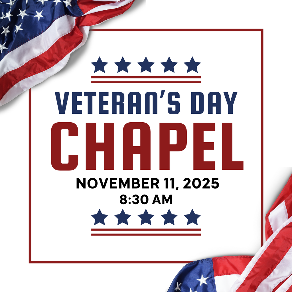 veterans chapel November 11, 2025 8:30am