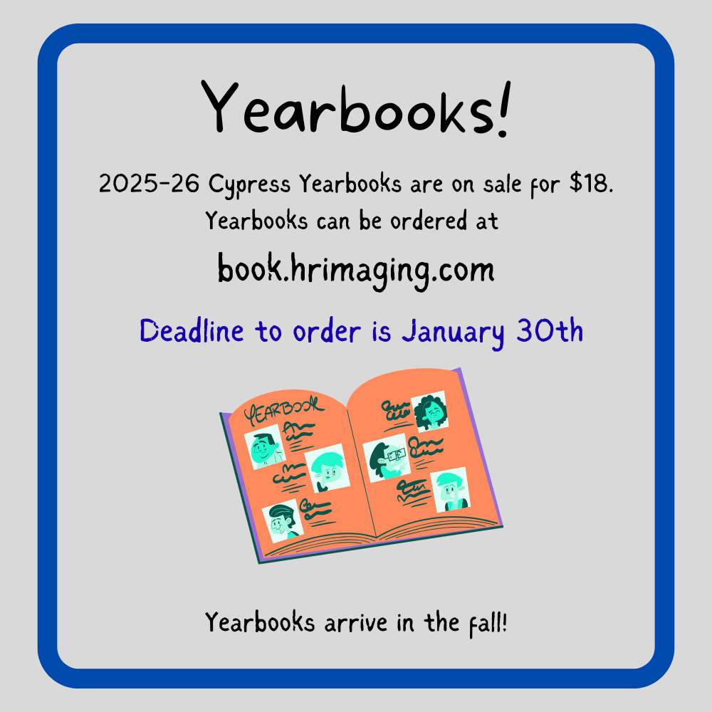 yearbook flyer