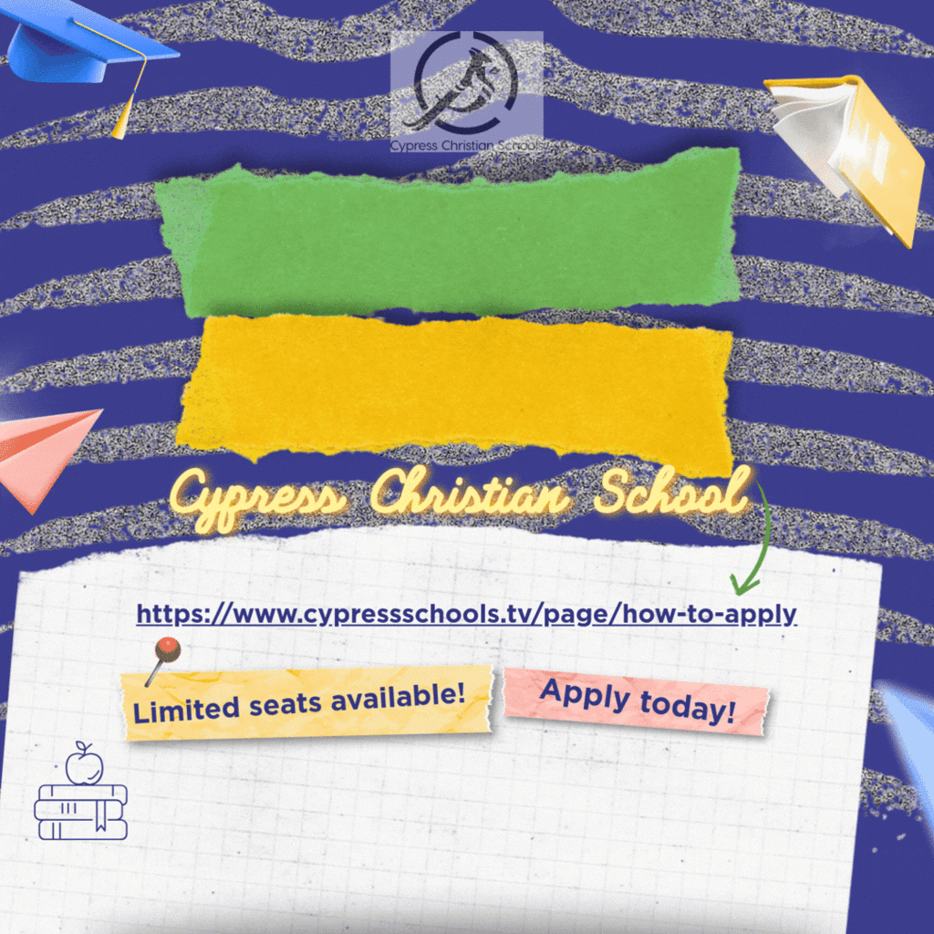 enrollment announcement on paper