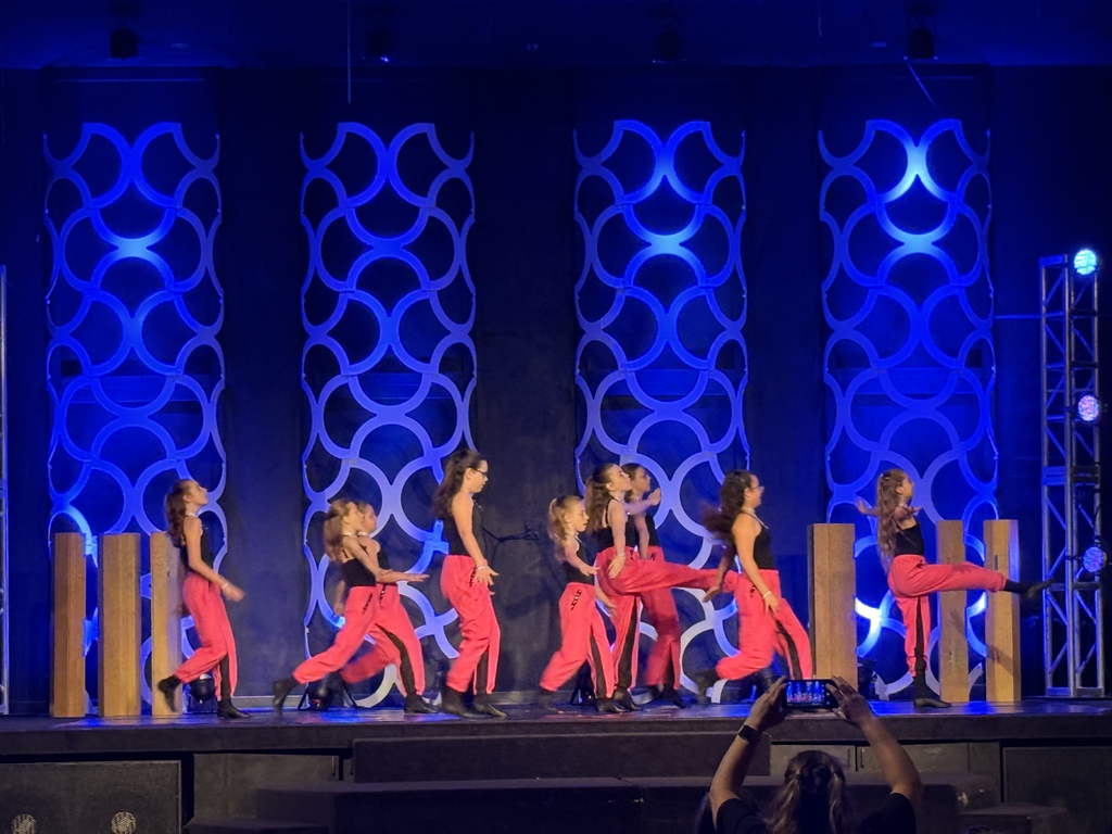 students participating in Cypress dance recital