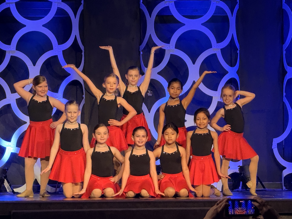 students participating in Cypress dance recital