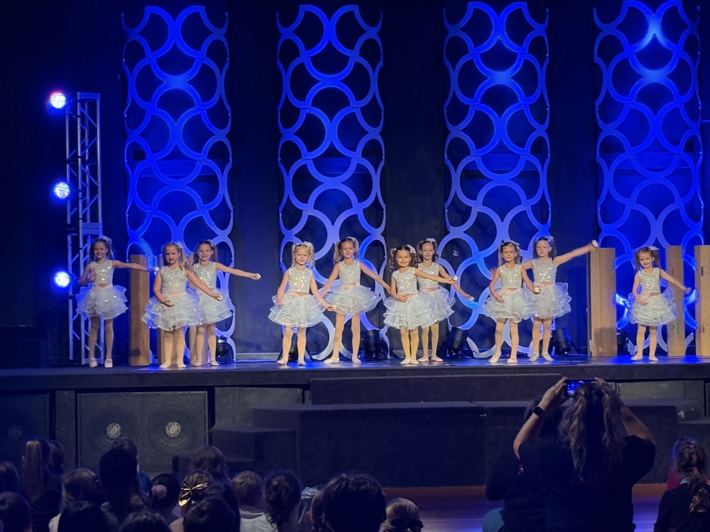 students participating in Cypress dance recital