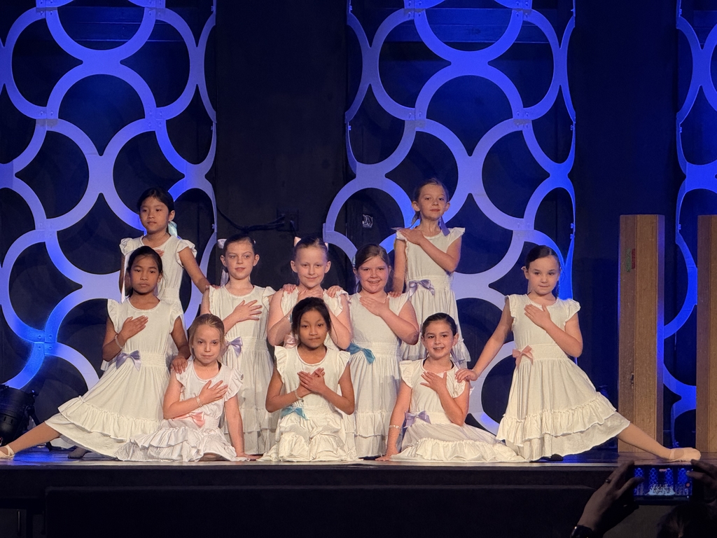students participating in Cypress dance recital