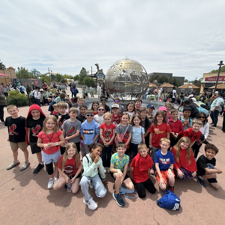 Second grade students group photo