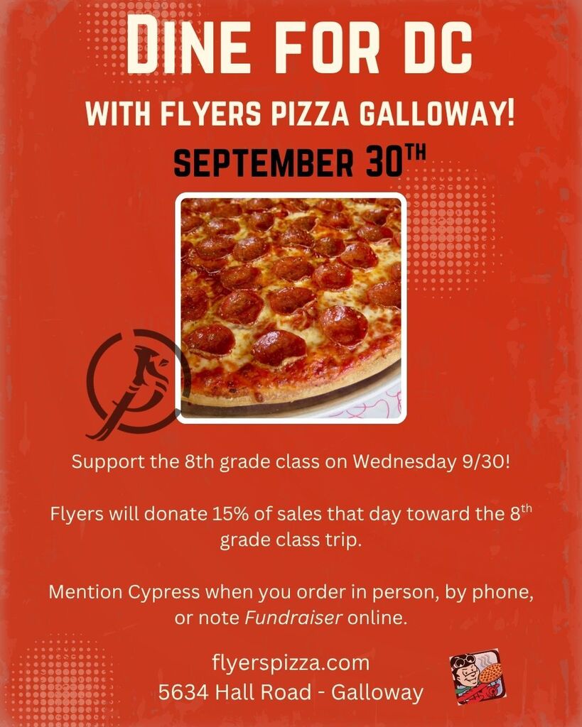 pizza fundraiser detailsl