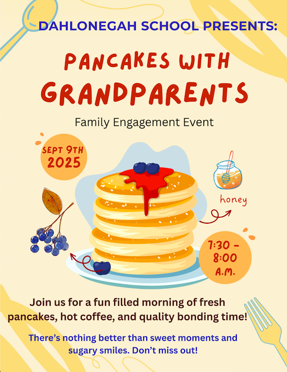 Pancakes with Grandparents!