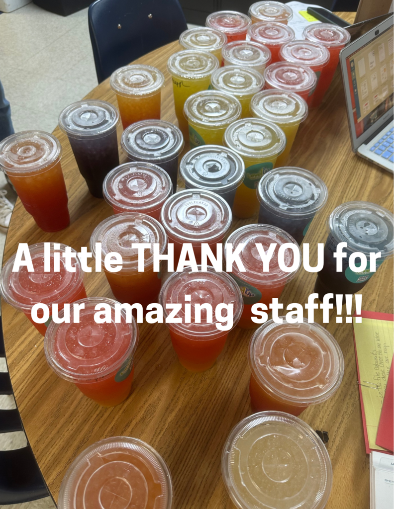 A little THANK YOU for our amazing staff!!!