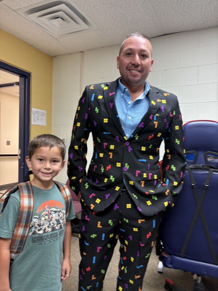 Mr. Bunch first day!