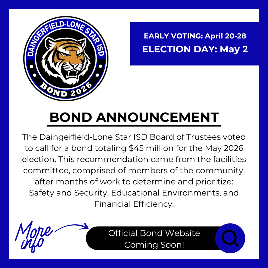 Bond Announcement