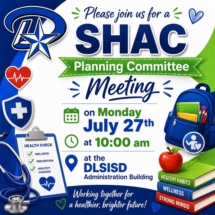 SHAC  Meeting Planned