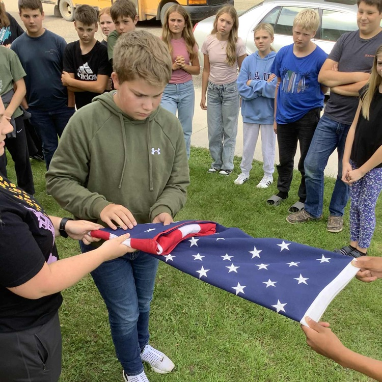 folding flag