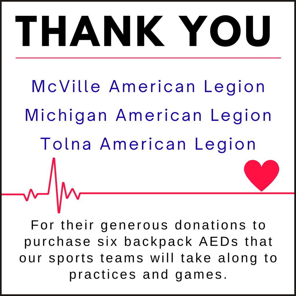 thank you for the aeds