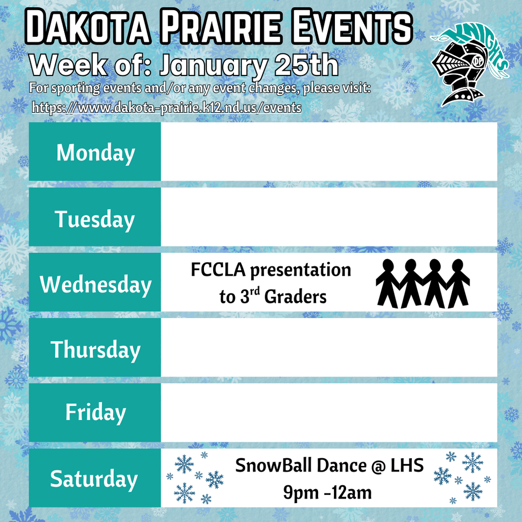 last week of January events