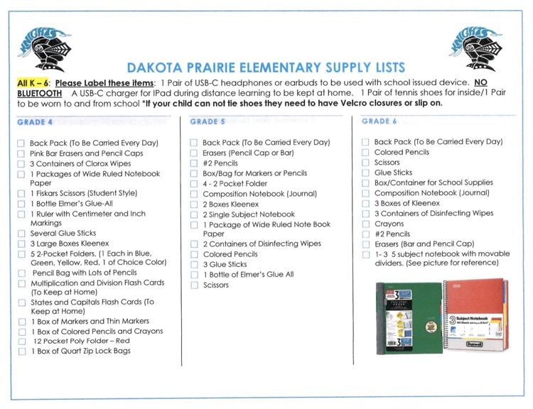 supply list 2