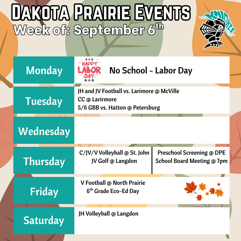 week of 9/6