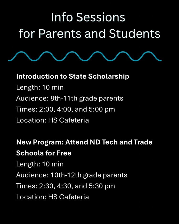 info sessions