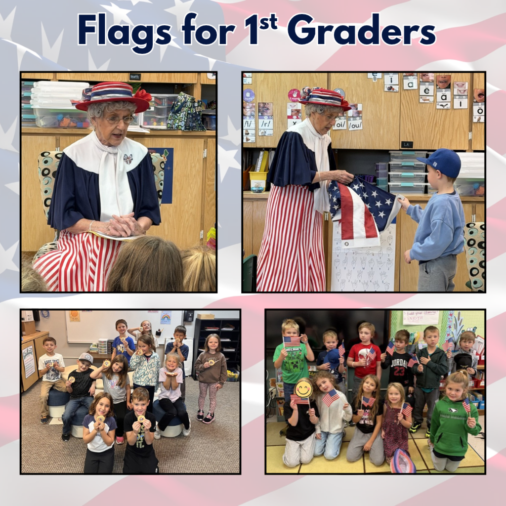 Flags for 1st grade