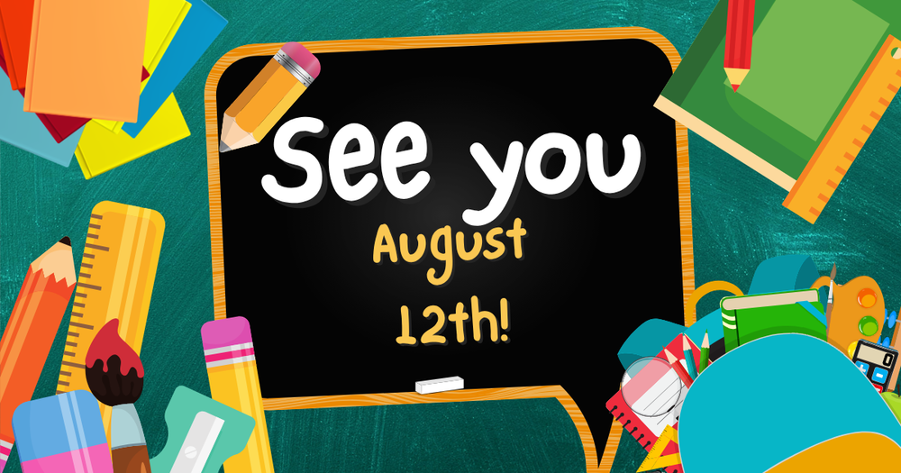 see you August 12