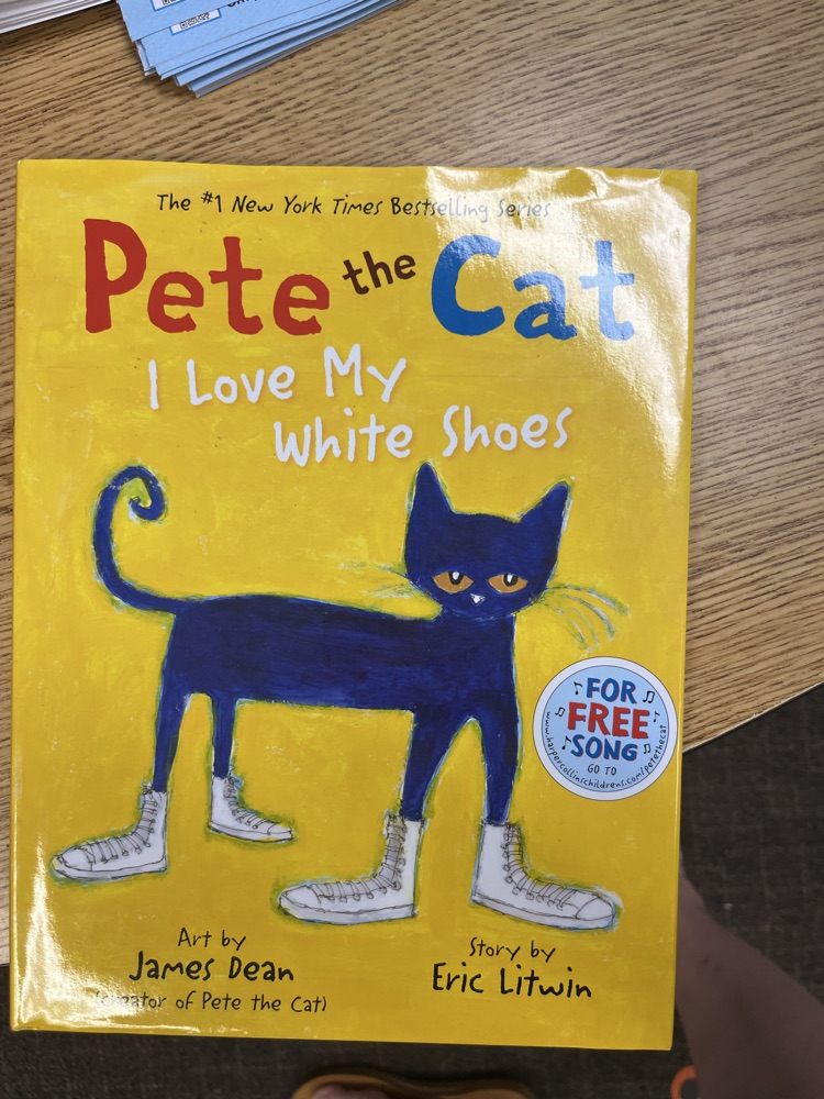 Pete the Cat book  