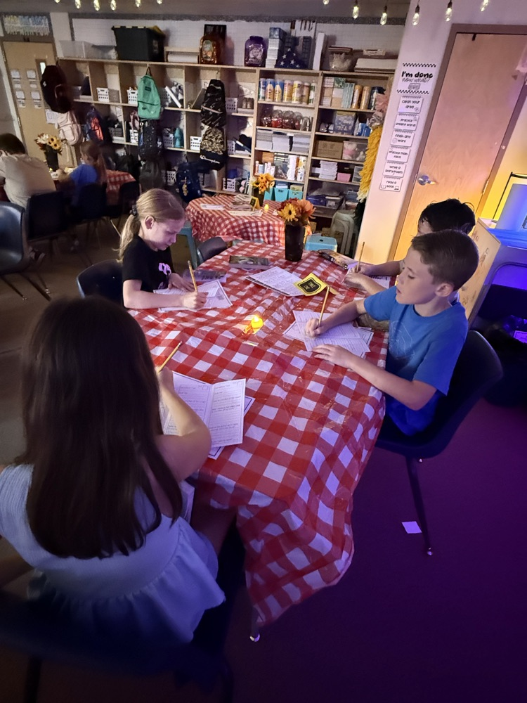 students reading books