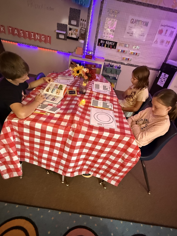 Students reading books
