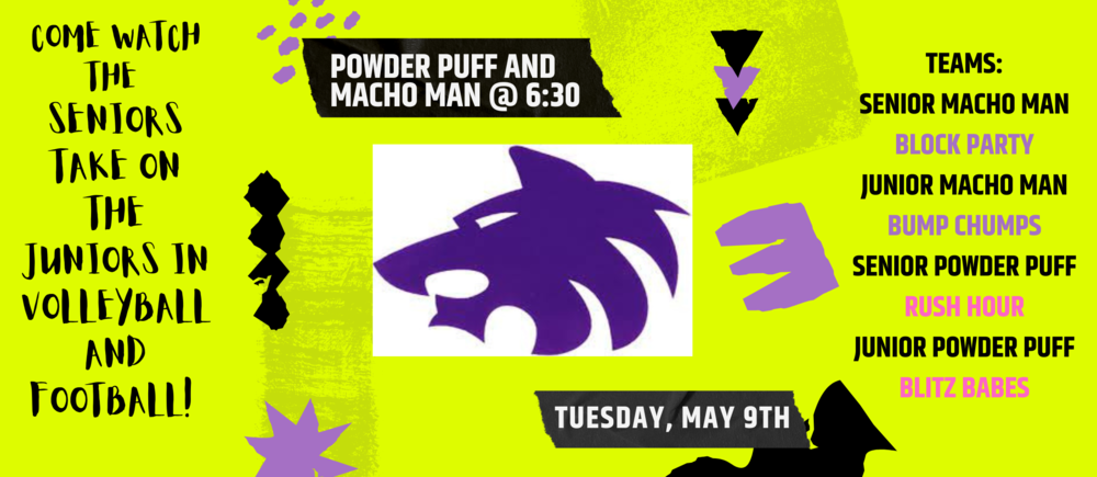 Powder Puff and Macho Man