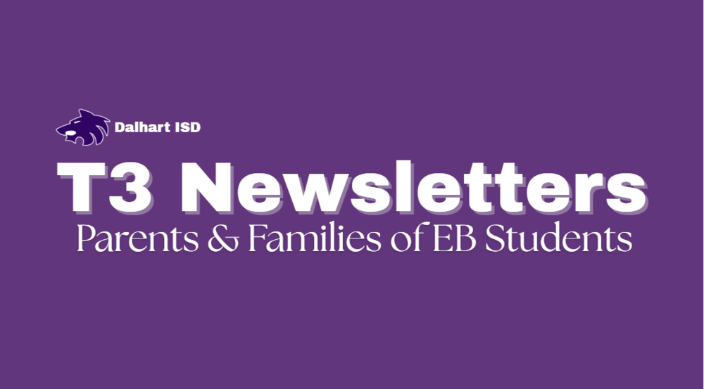 T3 April Newsletter